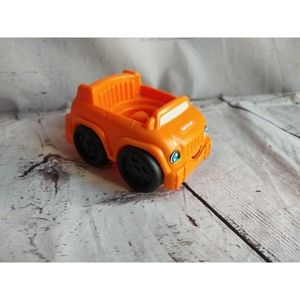 Fisher Price Little People Going Camping Jeep Part Picnic Toy Orange Car Only